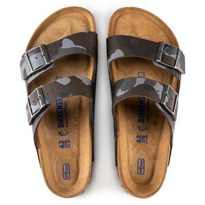 Birkenstock Arizona Birko-Flor Desert Soil Camouflage Size : EU 40 / US 9-9.5